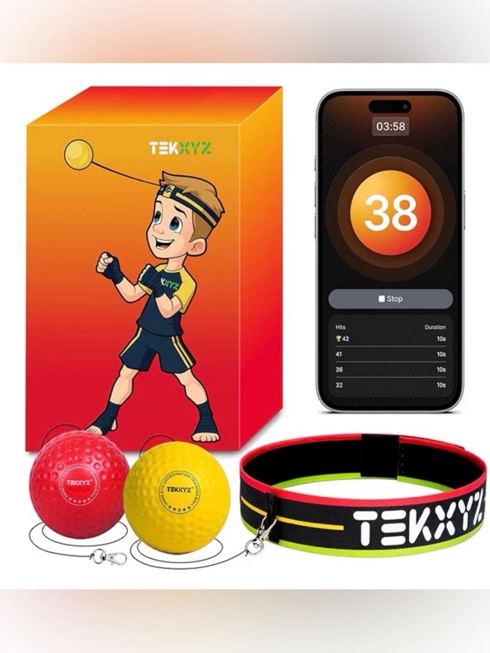 Reflex Training Headband Set-2 levels